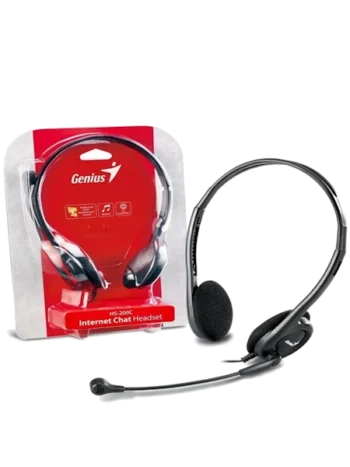 Auriculares Genius VIncha c/micrófono 3.5mm HS-045