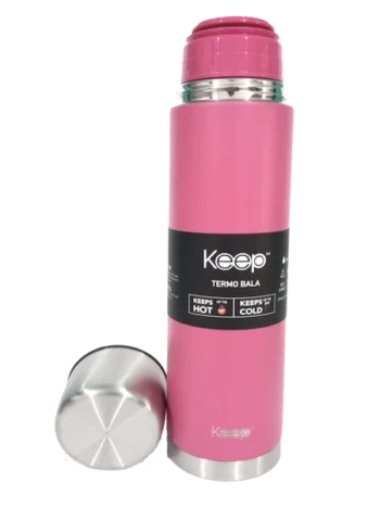 keep Termo Bala rubber Acero
