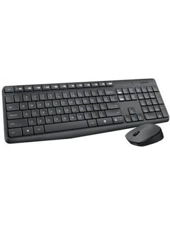 Kit Wireles Logitech teclado y mouse 2.4 GHz HK-235