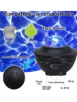 Media esfera parlante proyector laser Suono