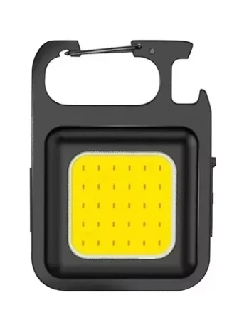 Mini Linterna Cob Led Recargable Usb Iman Llavero Abridor