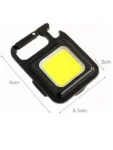 Mini Linterna Cob Led Recargable Usb Iman Llavero Abridor