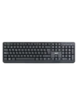 Teclado Nisuta Multimedia USB Negro NSKB270