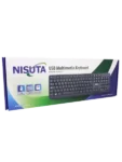 Teclado Nisuta Multimedia USB NSKB270 1