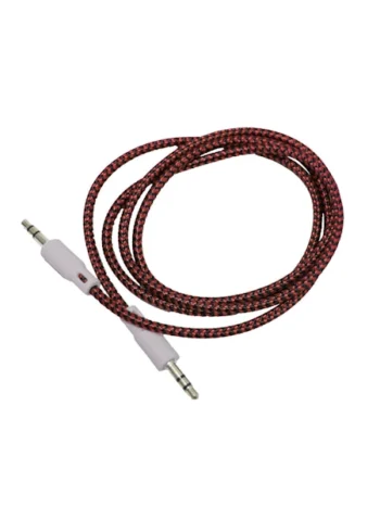 Cable Aux 3,5 Mod129 – Telado – Rojo
