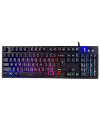 Teclado gaming USB RGB con 17 modos de iluminacion NSKBG5RL