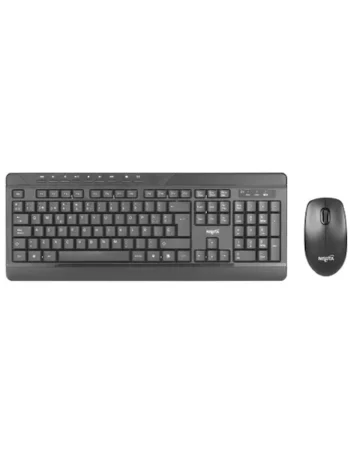 Teclado y mouse wireless USB con 13 teclas multimedia