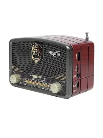 Radio AMFM vintage con MP3BT AUX