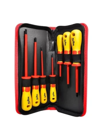 Kit de 7 destornilladores con aislamiento de 1000V